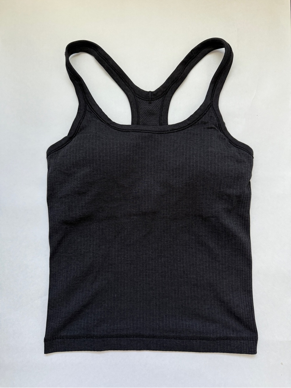 Lululemon Ebb to Street Tank II Black Size 4 *Hemmed*